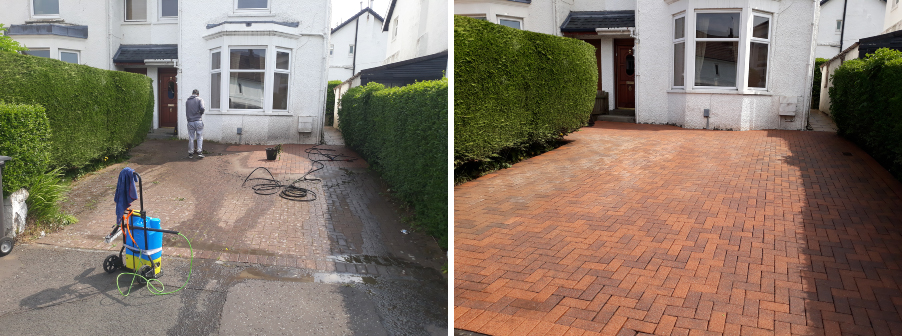 Driveway Cleaning Pressure Washing Glasgow